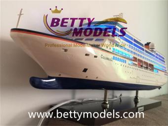 Columbus Cruise Ship Model