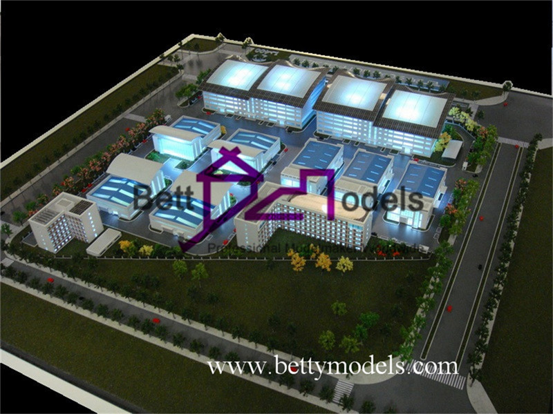India Factory architectural models