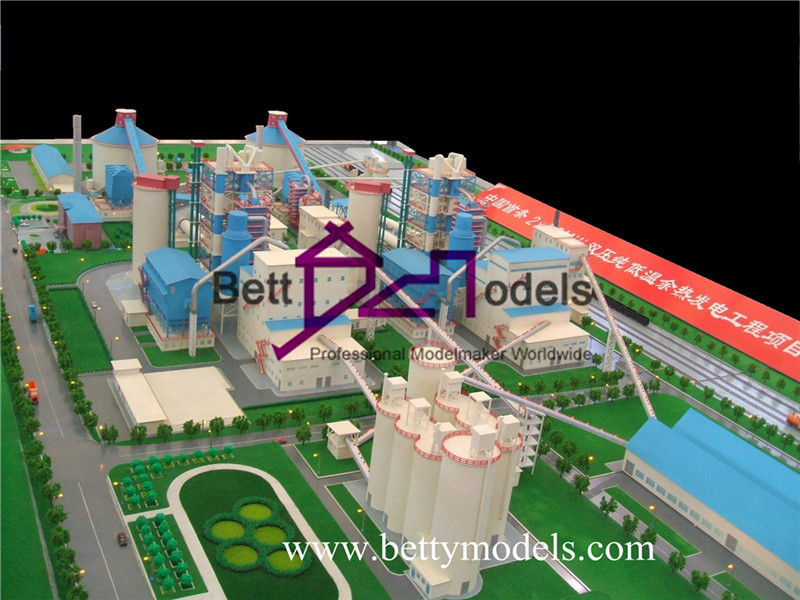 Power station scale industrial models