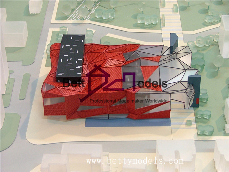 plaza architectural models