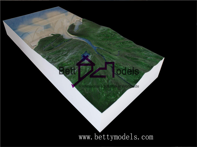Topographic scale models