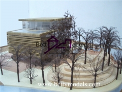 America Scale wooden villa models