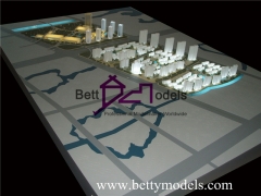 3D مدينة الأعمال جياشينغ نماذج التخطيط