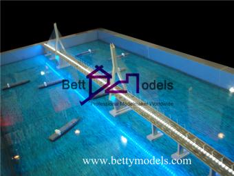 3D نماذج الجسر في بحر الشرق