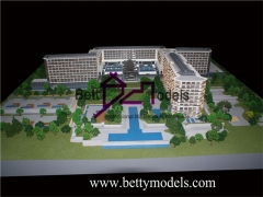 3D Hilton hotel models