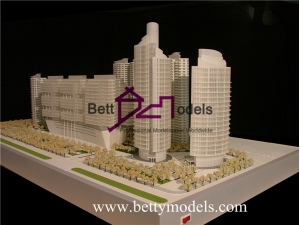 Singapore glass building models