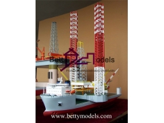 UK drilling platform scale models suppliers