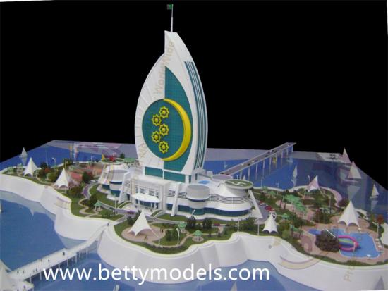 3D UAE tower building models